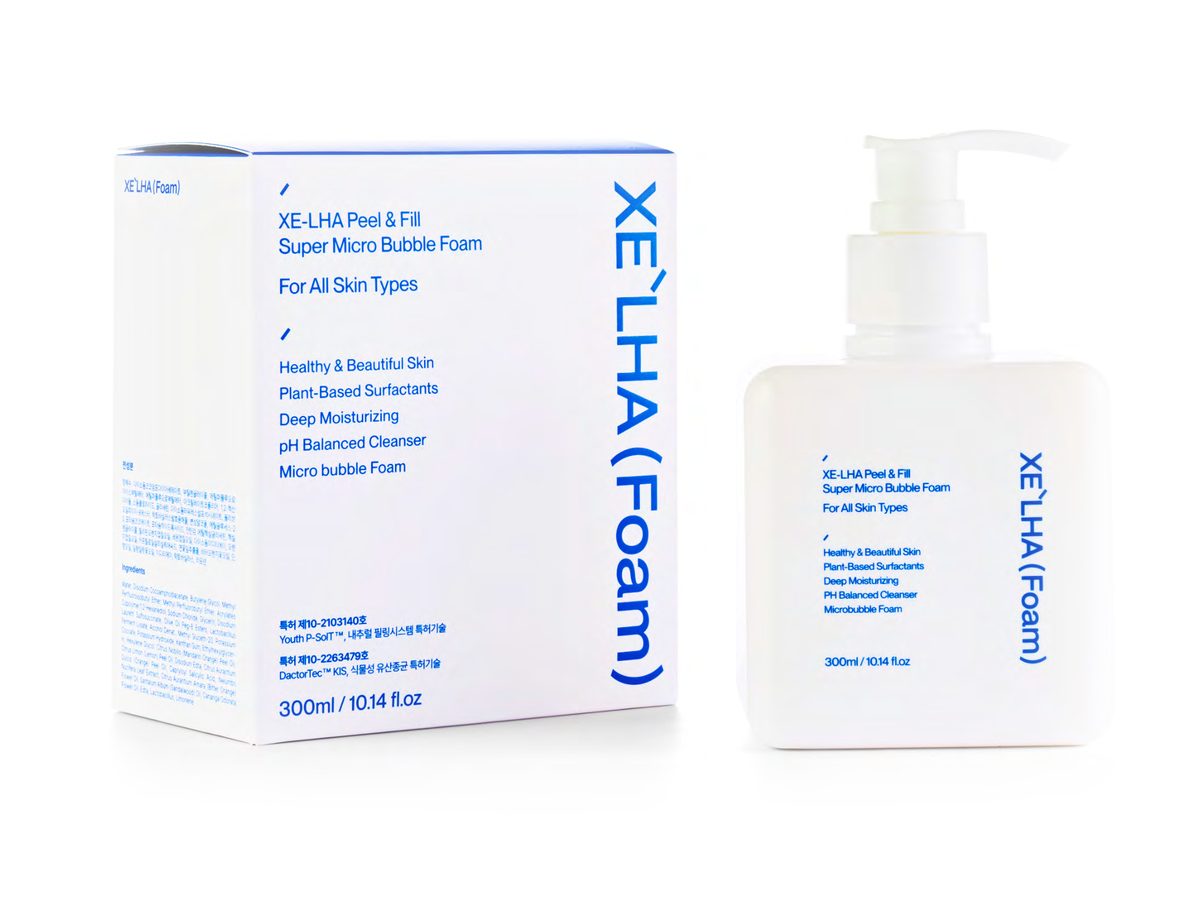 XE'LHA Foam box and pump bottle